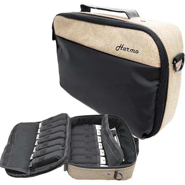Amazon.com: Harmonica Case, Portable PU Leather Harmonica Storage