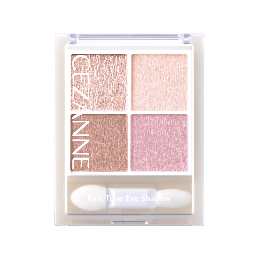 セザンヌ ペールトーンアイシャドウ 03 ムーンアメジスト 4.3g 淡色グラデでソフトな陰影を作る4色アイシャドウ商品画像