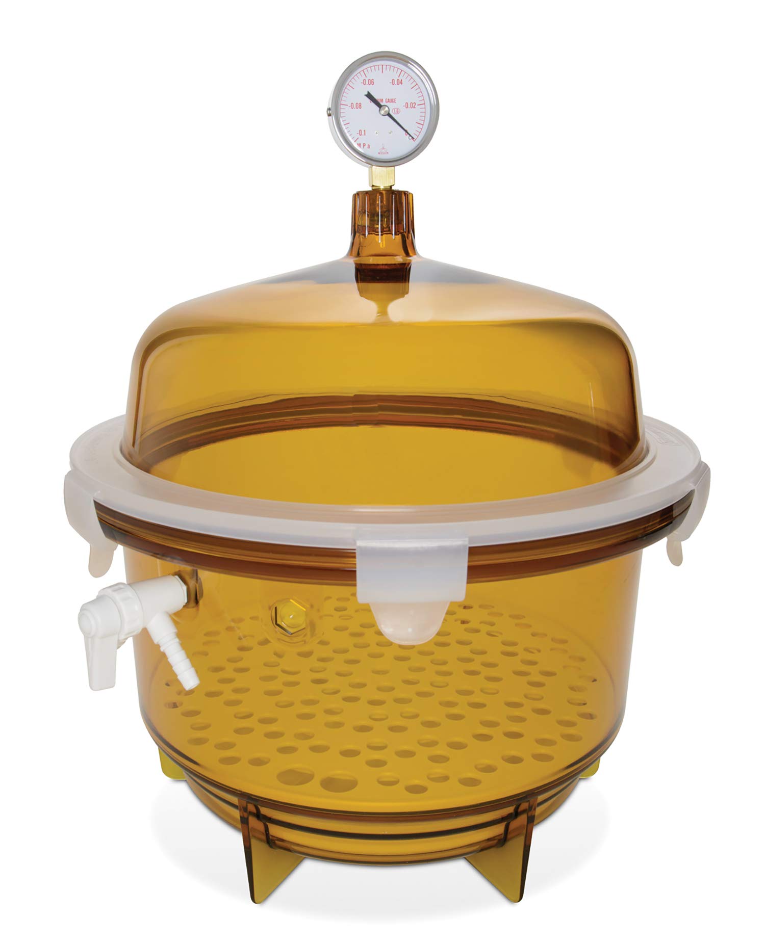 SP Bel-Art Lab Companion Amber Polycarbonate Round