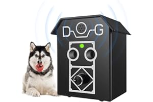 bubbacare Anti Barking Device, Dog Barking Control Devices with 3 Adjustable Level Up to 50 Ft, Dog Barking Deterrents with 20KHZ Ultrasonic Safe for Dogs and Humans