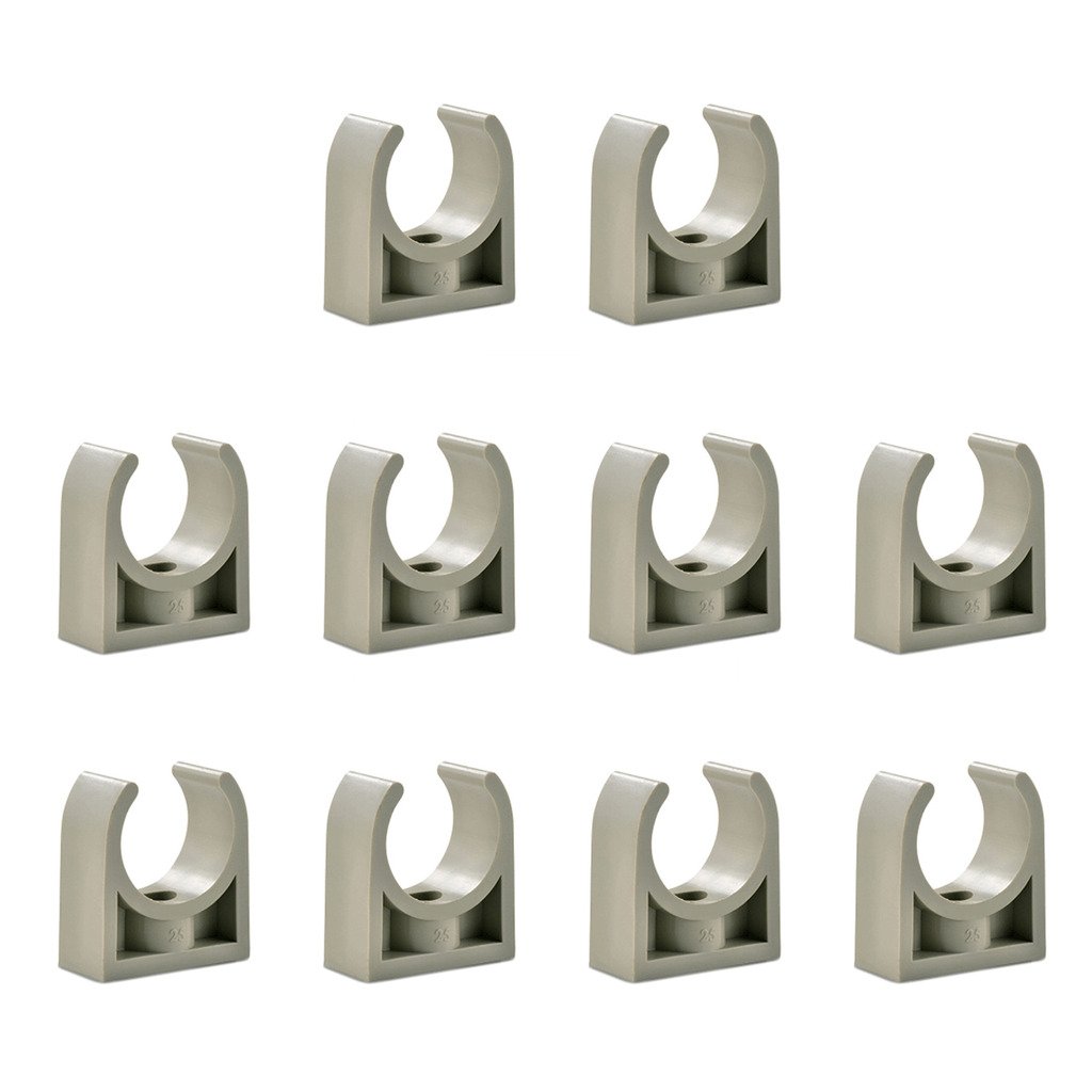 Sinmova 10PCS 32mm PPR U Type Pipe Clamps Tubing Clips Conduit Fittings for Water Supply