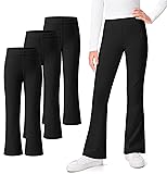 KEREDA Girls Flare Leggings Bell Bottoms School
