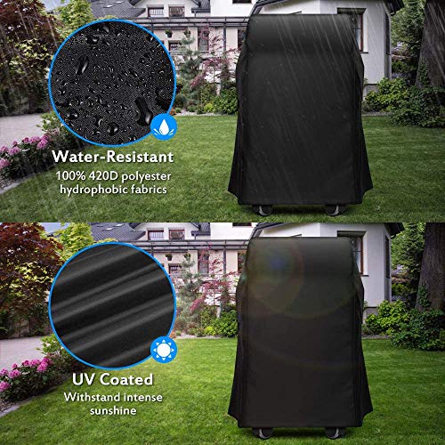 Grill Cover,Waterproof BBQ Cover with Sealed Seam,Waterproof Barbecue Gas Grill Cover for Most Brands of Grill, Special Fade and UV Resistant Material, Waterproof Weather Resistant 41\