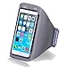 iPhone 6 Armband - JOTO Premium Slim and Lightweight Sport Armband for iPhone 6 4.7, with Key Cash Holder, Adjustable Arm Size, best for Running, Gym, Exercise, Sports Fitness, Workout, Jogging, Biking, Hiking, Gardening, Housework, Apple iPhone 6 (4.7
