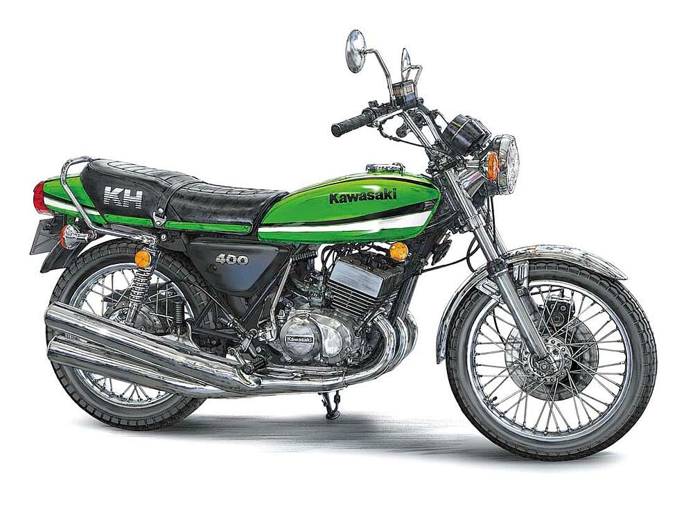 Hasegawa 1:12 Kawasaki KH400-A7
