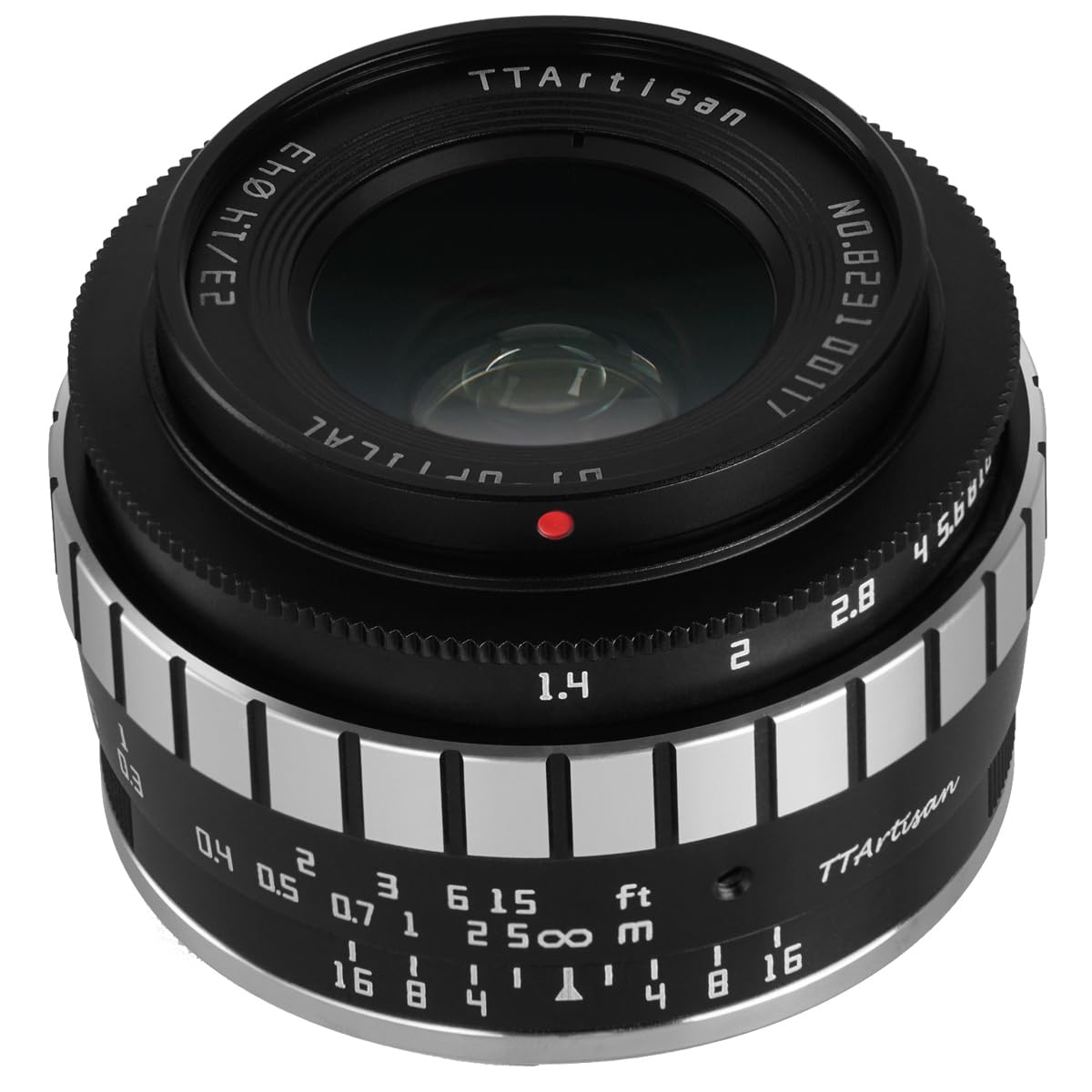 TTArtisan APS-C 23mm F/1.4 Metal Bodied Lens Compatible with Nikon Z Mount - Black & Silver — image 1