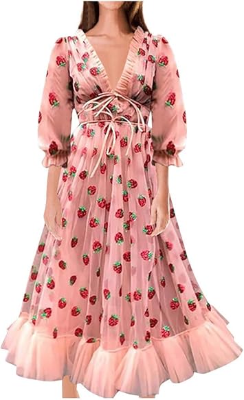 amazon pink dresses uk