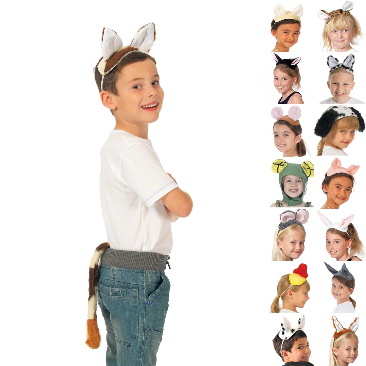 Charlie Crow Cow Ears & Tail Set for kids 3 + years. — image 1