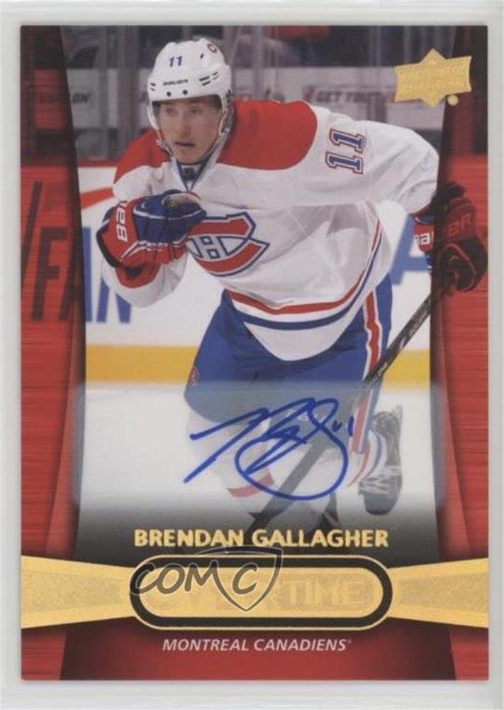Brendan Gallagher (Hockey Card) 2013-14 Upper Deck Overtime - [Base] - Autograph [Autographed] #5