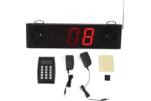 Ymiko Queue Calling System Wireless Digital Display Loud Speaker Voice Prompt Take A Number System for Restaurants Banks Hosp
