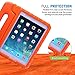 HDE iPad 6th Generation Case for Kids – iPad 9.7 inch 5th and 6th Generation Cases for Kids Shock Proof Protective Light Weight Cover with Handle Stand for Apple iPad 9.7 with Pencil Holder - Orange
