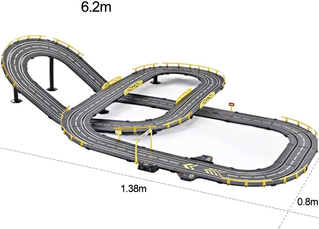 plastic race track