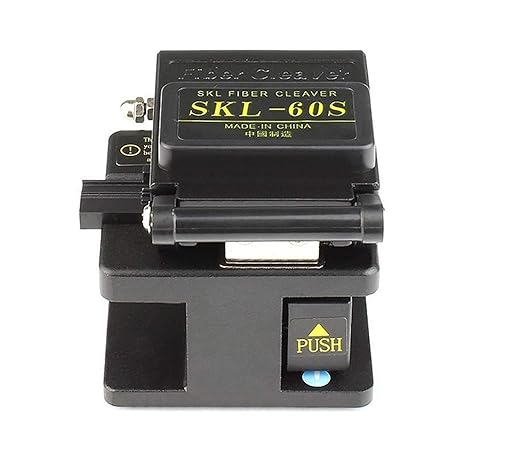 3D Cloud High Precision Fiber Cleaver Cutter Optic Connector Optical Metal Fiber Cutting Knife Fiber Optic Cable Fiber Cutter Tool, Cutting Tool, Fiber Cleaver, Ftth Cleaver Cutter with Bag