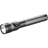 Streamlight 75456 Stinger DS HL 800-Lumen 24000-Candela Rechargeable LED Flashlight with Dual Switches and 12-Volt DC Charger, Black