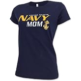 Armed Forces Gear Ladies US Navy Mom T-Shirt