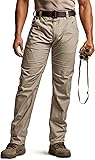 CQR Men's Utility Flex Cargo Pants, Classic-Fit