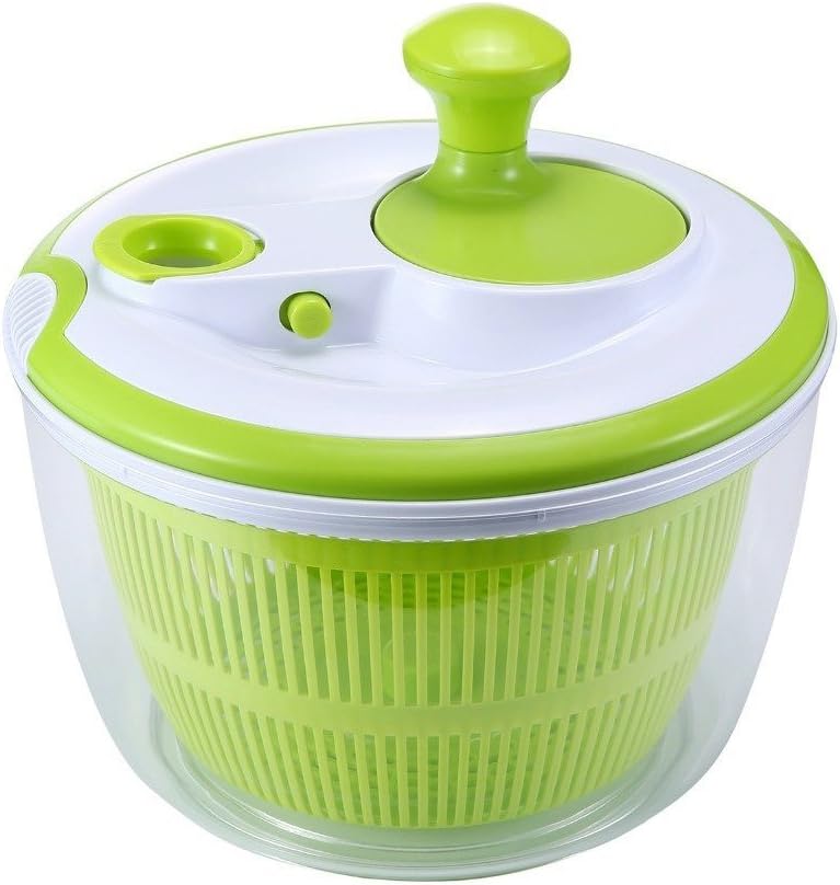 BOOYE Large 5L Salad Spinner Vegetable Washer with Bowl