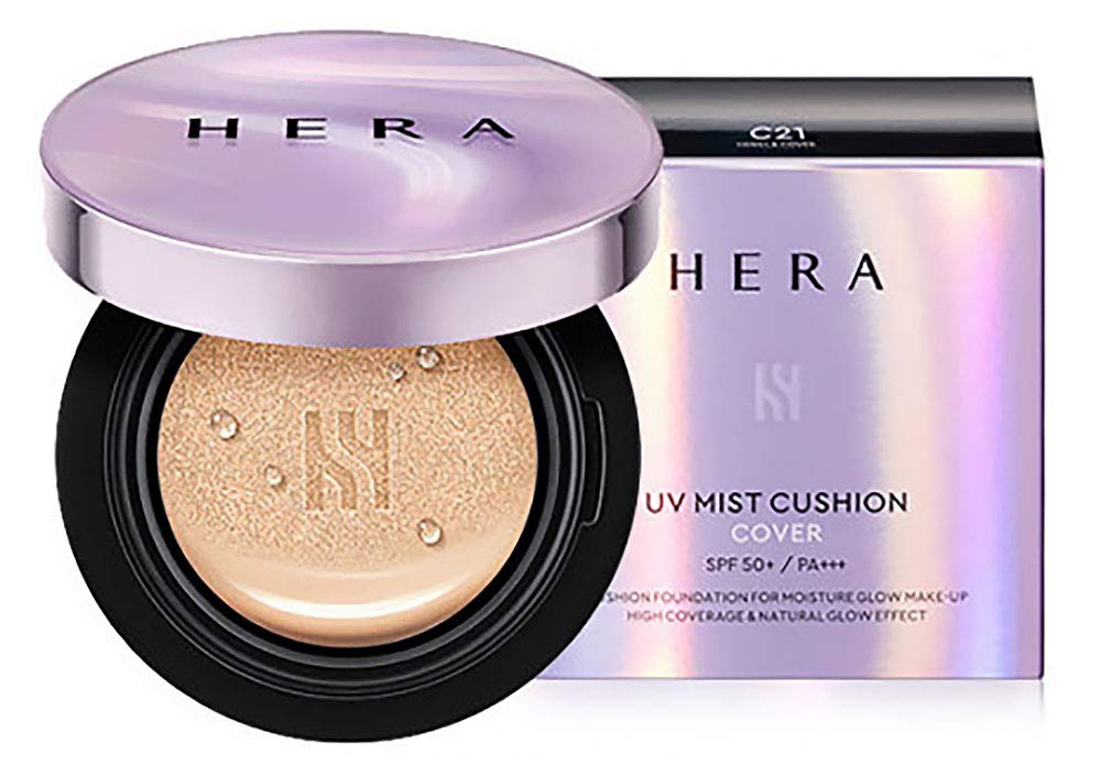 HERA UV Mist Cushion Cover SPF50+/PA+++ 15g2#C21 Vanilla Cover (2018)