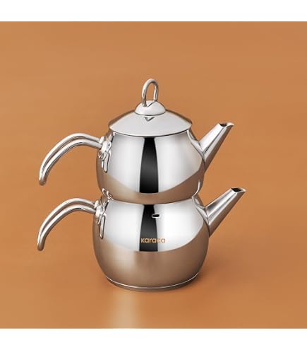 Amazon.com: Karaca Refika Borosilicate Glass Teapot Set with