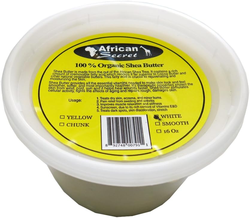 100% Sheabutter - Smooth 16 Oz
