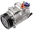 ECCPP AC Compressor with Clutch 2006-2015 for Volkswagen for Jetta Passat Tiguan Bora Eos 1.8L 1.9L 2.0L 2.5L Air Conditioning Compressor