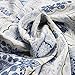 Welwo Stall Shower Curtain or Liner 36 x 72 Inch Waterproof Fabric with 12 Hooks