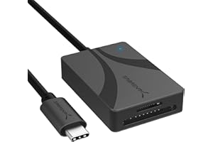 SABRENT SD/Micro SD Card Reader, USB Type C 3.2 Gen1, 5Gbps (CR-CSDM)