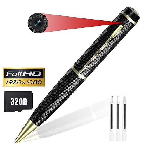 Spy Pen Camera,Hidden Pen Camera HD1080P Mini Pen Camera Potable