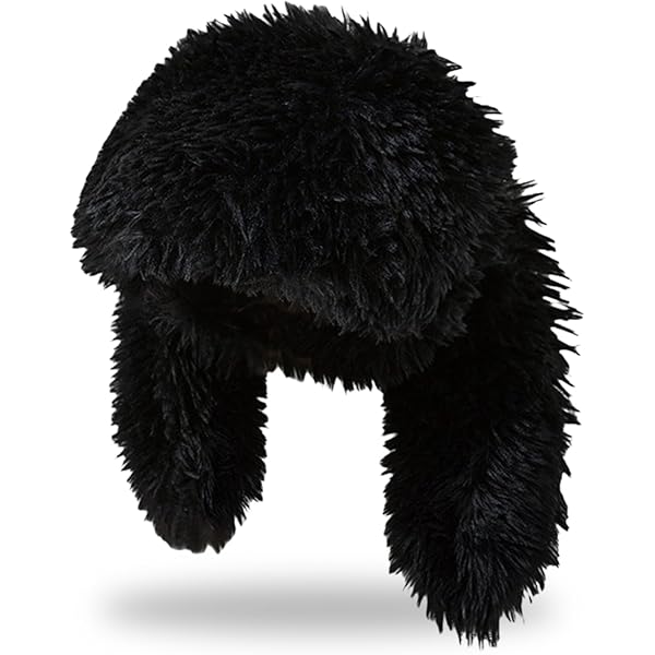 帽子 FLUFFY CHECK BUNNY EAR BEANIE HENWASAI Y2K Fuzzy Bunny Hat for Women Girls Cute Furry