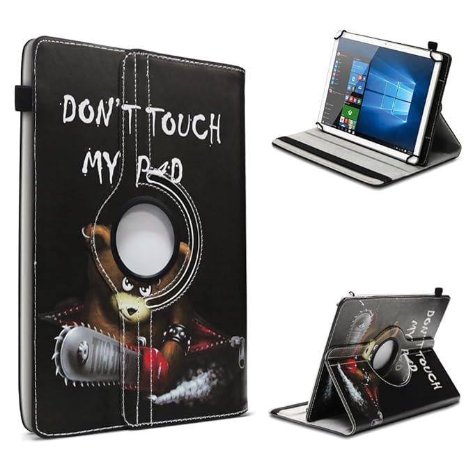 UC-Express Onda V919 Air Tablet Hülle Tasche Schutzhülle Case Schutz Cover 360° Drehbar 10.1 Zoll Etui, Farbe:Motiv 3