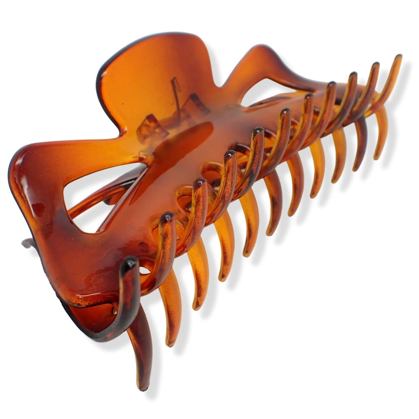 Topkids Accessories Hair Accessories for Women Hair Claw Clips Hair Clips Butterfly Hair Clips 14cm / 5.5" (Tort Brown)