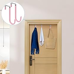 FYY Over The Door Hooks, 4 Pack Door Hangers Hooks