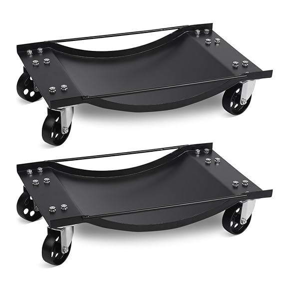 Roadstar 2 PCS Tire Wheel Dollies Dolly Vehicle Car Auto