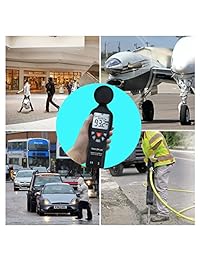 Medidor de nivel de sonido profesional compacto con Retroiluminación visualización alta precisión