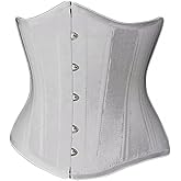 Alivila.Y Fashion Womens Sexy Satin Vintage Underbust Waist Training Corset Bustier