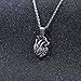 Godyce Anatomical Human Heart Necklace Stainless Steel Jewelry - Gold/Silver Tone Jewelry (Stainless Steel)