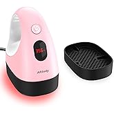 ARJudy Mini Heat Press Machine, Mini Heat Transfer Iron Press, 3 Heat Settings & Visible Temp, Portable Heat Press Easy for C