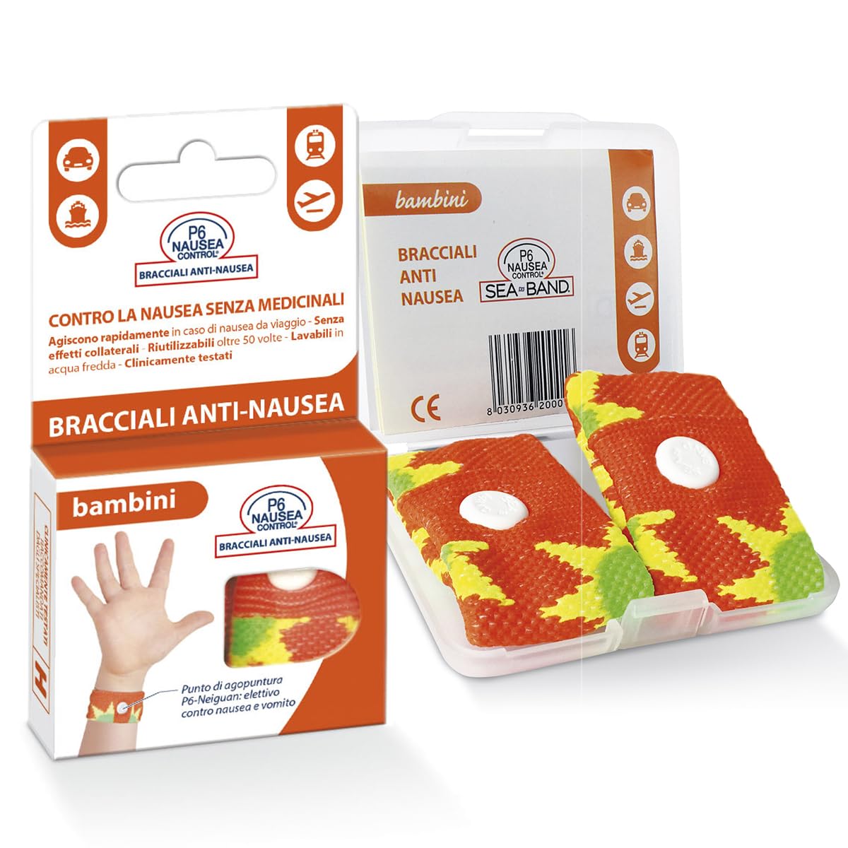 P6 Nausea Control Seaband BB