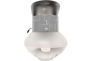 HUMPHREY LIGHTS Humphrey 9PG Propane Indoor Gas Light, Pebble Gray Pre-Formed Mantle