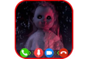 Horror Doll Fake Call - Prank Video Call with Evil Horror Doll - Gift Video Call & Fake Video Game Call | NO ADS