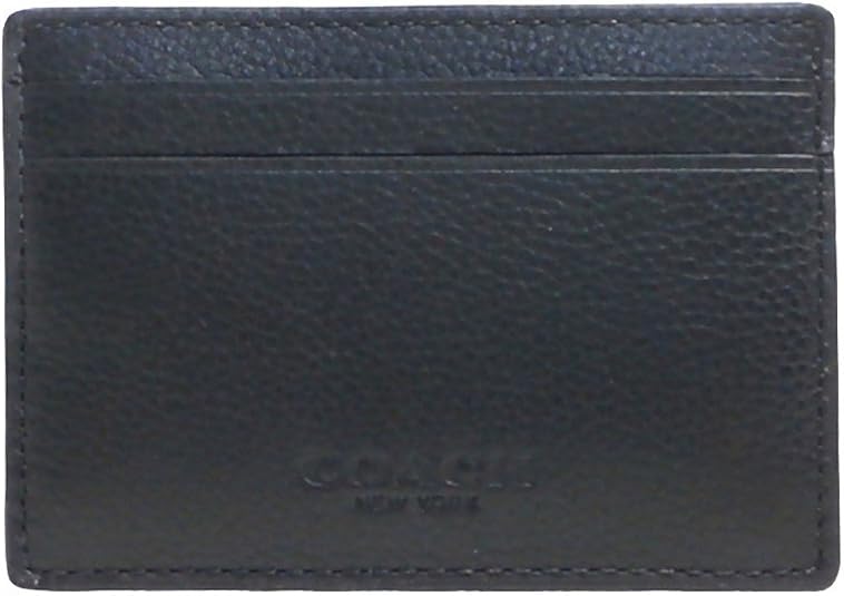 Amazon コーチ カードケース メンズ レディース 名刺入れ カードケース メンズ レディース レザー F Blk ブランド 人気 カードケース 名刺入れ パスケース メンズ レディース 名刺入れ