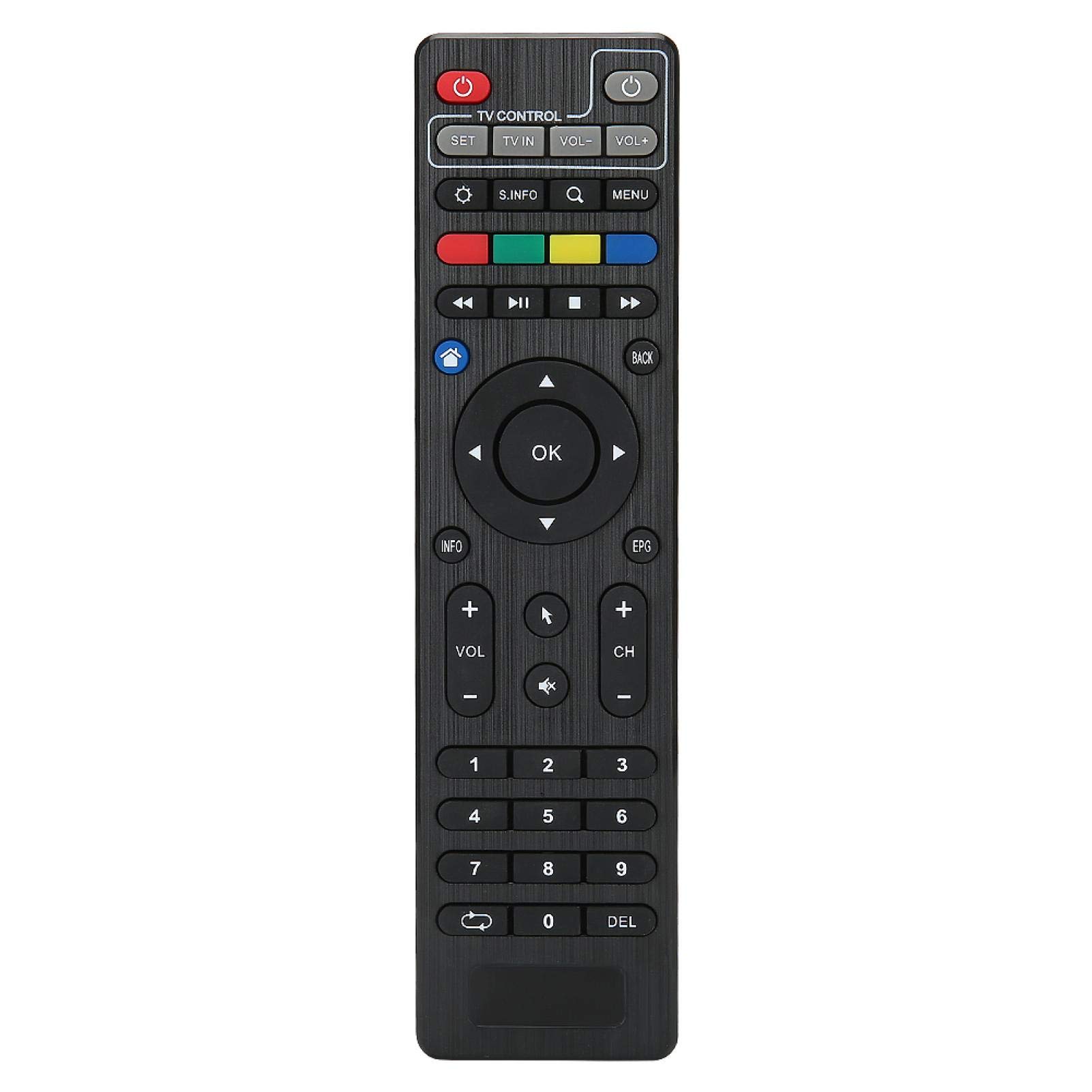 ASHATA Remote for TV Set Top Box, Remote Control for TV Television Set Top Box Tvip410 Tvip412 Tvip415 Tvip605 TvipS300