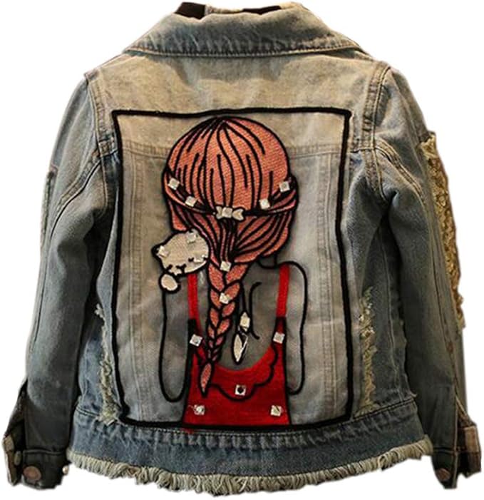 big girls jean jacket