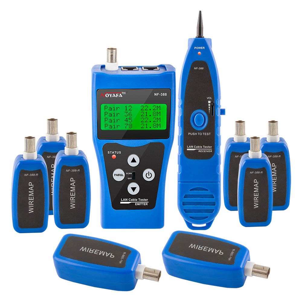 Noyafa NF388B Multipurpose Network Cable Tester Tracker Tracer Test