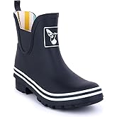 Evercreatures Ankle Rain Boots For Women's Waterproof Boots Garden Boot UK Brand