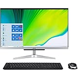Acer Aspire C24-963-UA91 AIO Desktop, 23.8" Full HD Display, 10th Gen Intel Core i3-1005G1, 8GB DDR4, 512GB NVMe M.2 SSD, 802