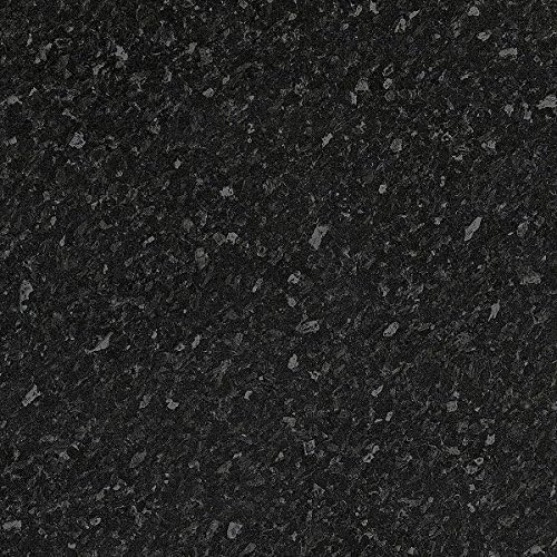 Kronospan Black Granite Crystal Stone Effect Laminate Kitchen Worktops - 38mm Offcut Work Surface 40mm Breakfast Bar - 1.3m Edging Strip