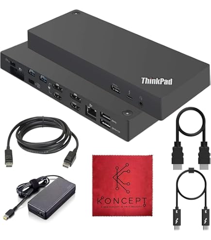 Amazon.com: Lenovo USA ThinkPad Thunderbolt 3 Dock Gen 2