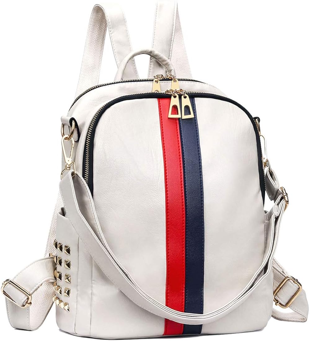 white mini rucksack