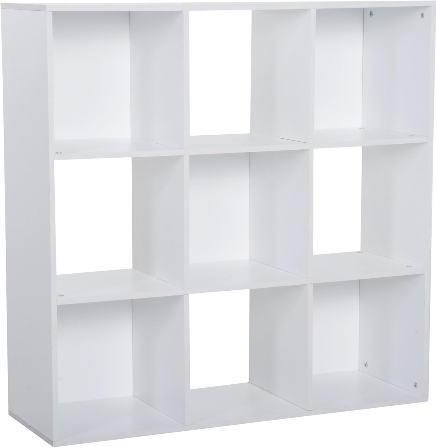 3tier 9 Cubes Storage Unit Particle Board Bookcase